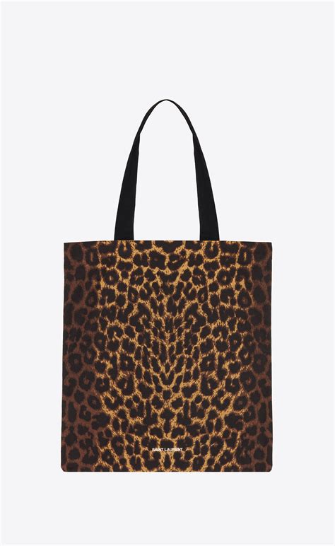 shopper leopardata ysl|ysl saint laurent totes.